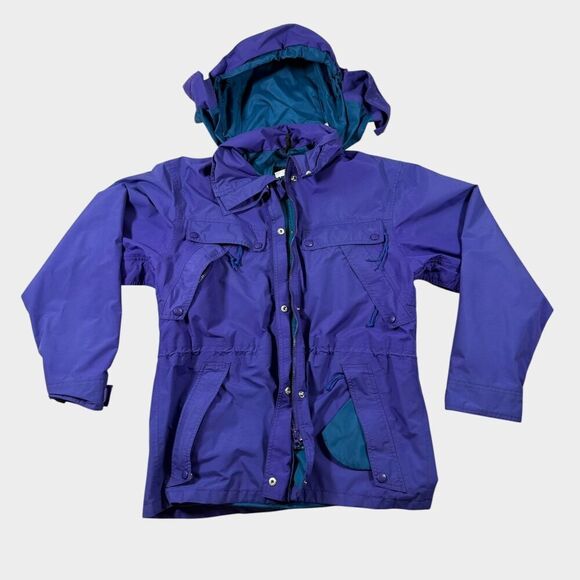 REI Jackets & Blazers - Vintage REI Gore-Tex Mountain Parka Jacket Women’s 12 Purple Teal 90s Gorpcore
